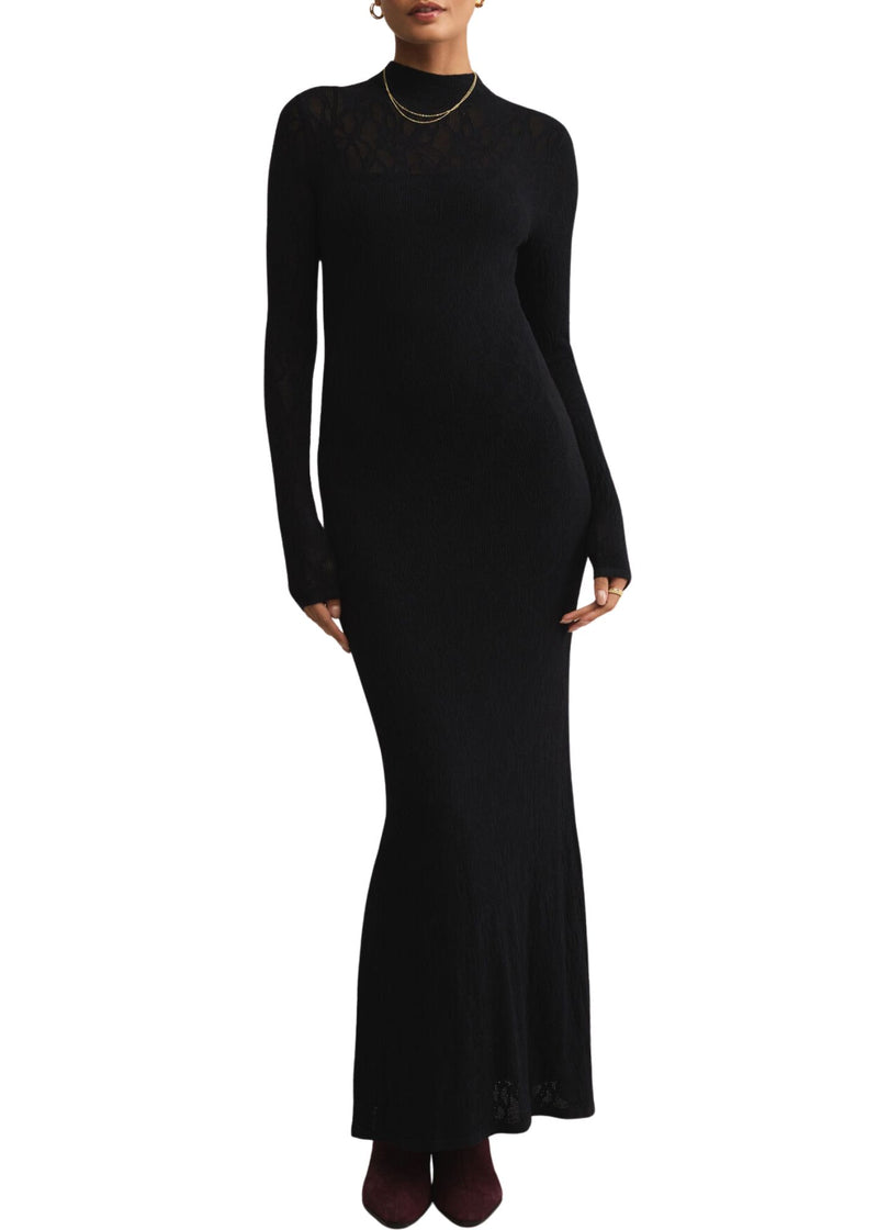 Aden Mesh Sweater Dress-Dresses-Uniquities