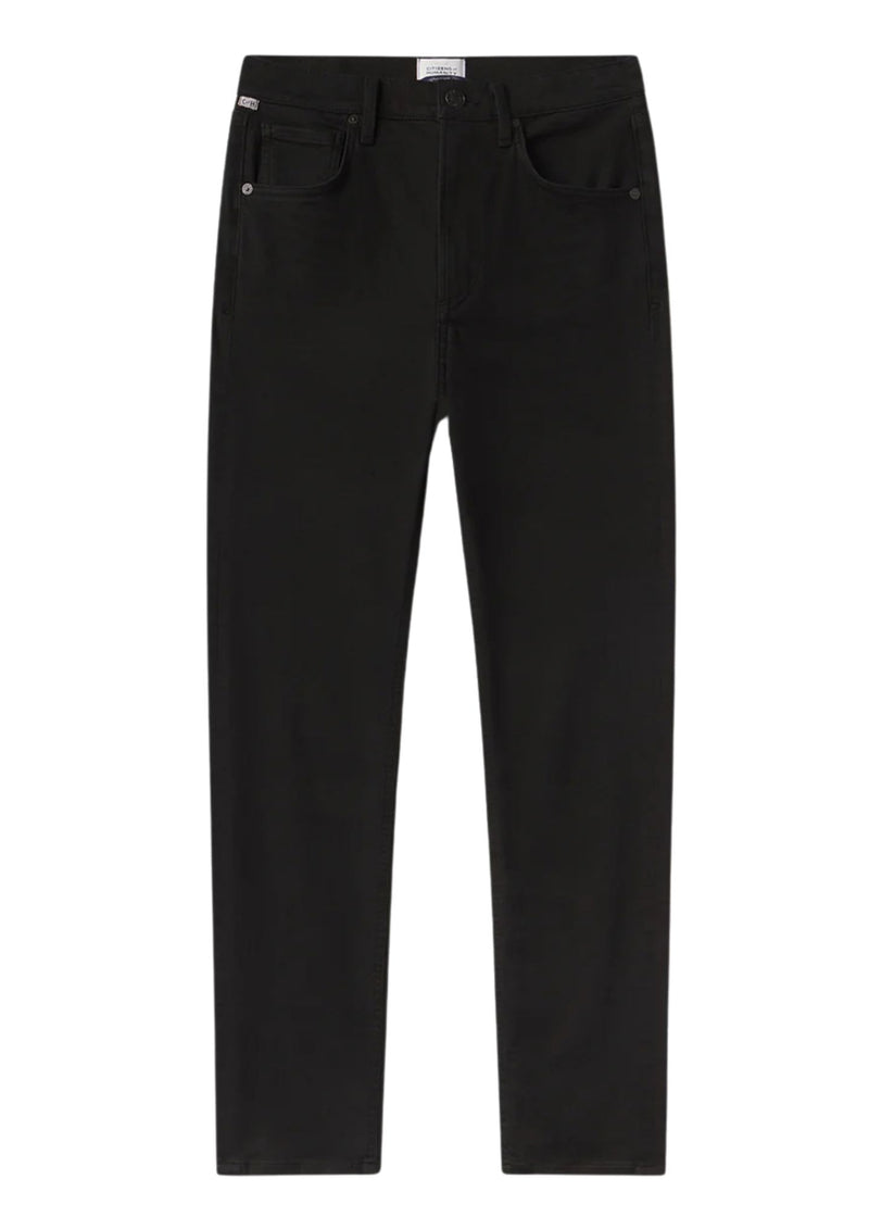 Isola Slim Jeans in Plush Black-Denim-Uniquities