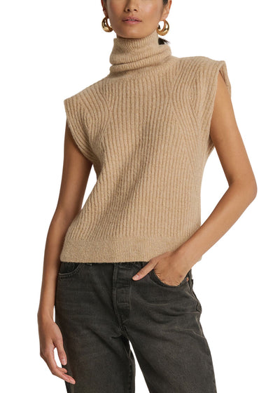 Isha Turtleneck Tank-Sweaters-Uniquities
