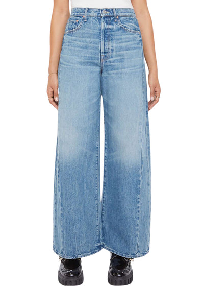 PETITES The Lil' Pipe Dream Button Sneak Jeans-Denim-Uniquities