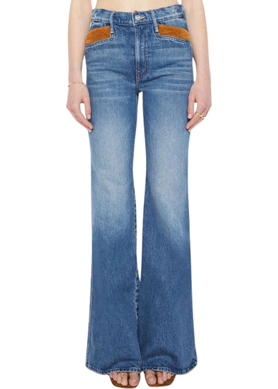 The Pointy Pocket Doozy Heel Jeans-Denim-Uniquities