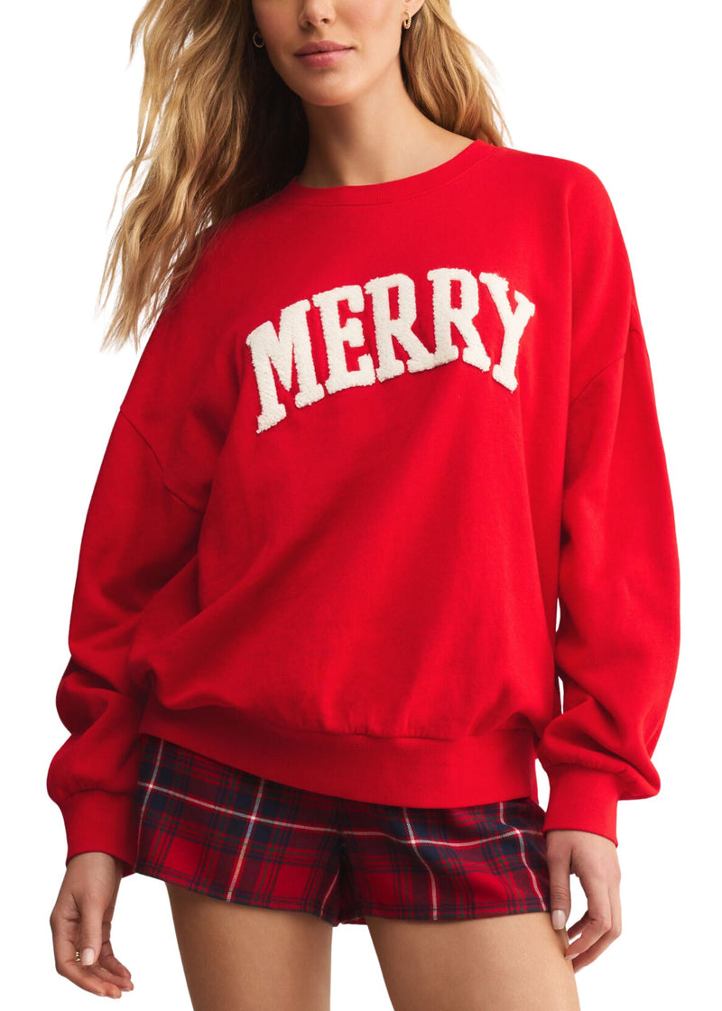 Very Merry Sunday Sweatshirt-Lounge-Uniquities
