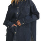 Scarlett Oversized Denim Shirt-Tops/Blouses-Uniquities