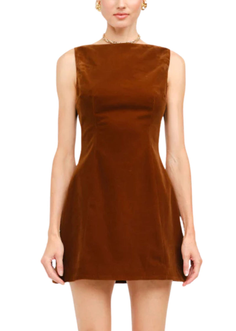 Wren Velvet Dress-Dresses-Uniquities