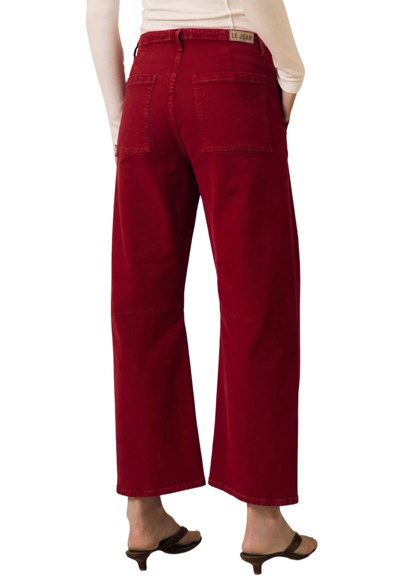 Utility Soft Barrel Jeans-Denim-Uniquities