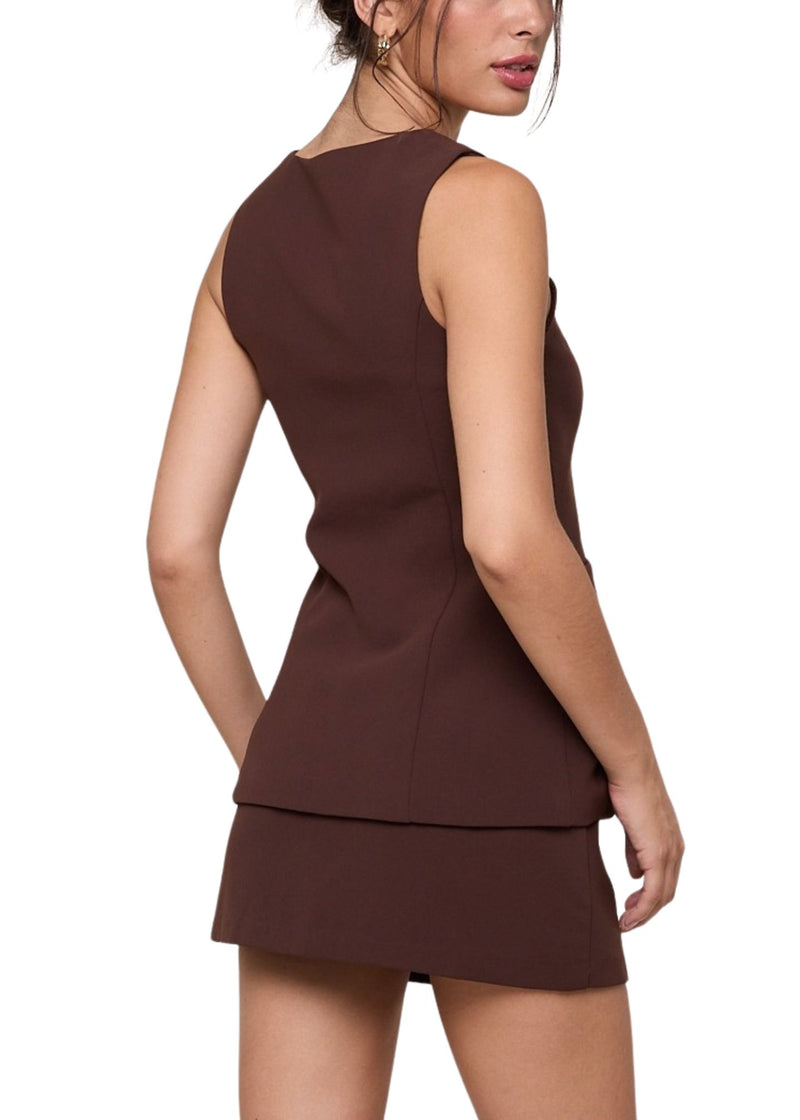 Zip Up Mini Skort-Bottoms-Uniquities