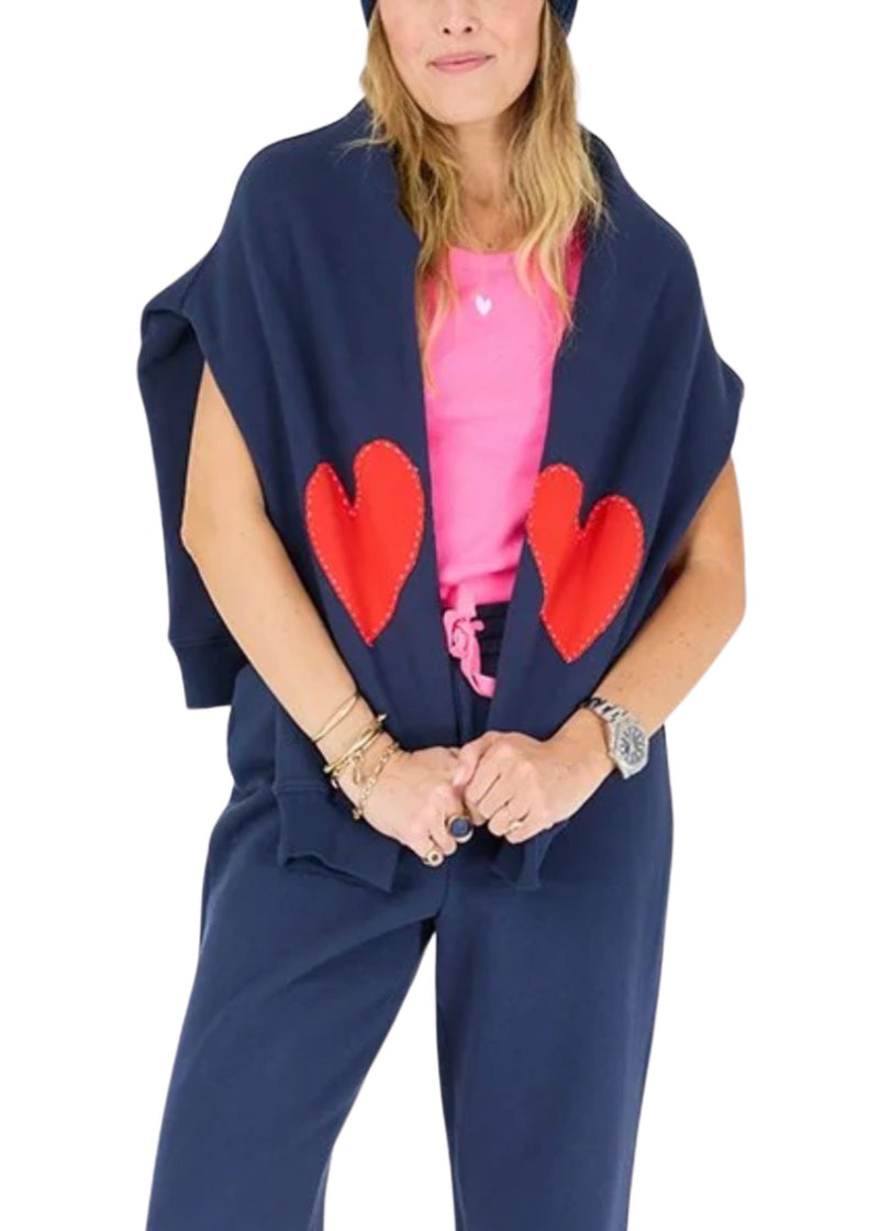 Benton Imperfect Heart Sweatshirt-Tee Shirts-Uniquities