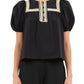 Lia Puff Sleeve Top-Tops/Blouses-Uniquities