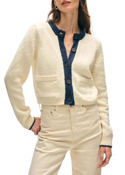 Boucle Pocket Cardigan-Sweaters-Uniquities