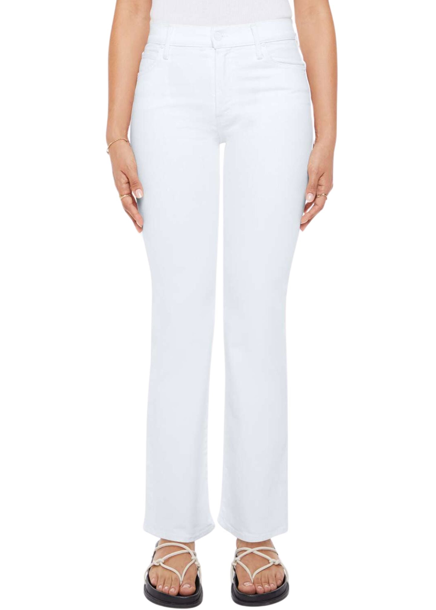 PETITES The Lil' Kick It Jeans in Totally Innocent-Denim-Uniquities