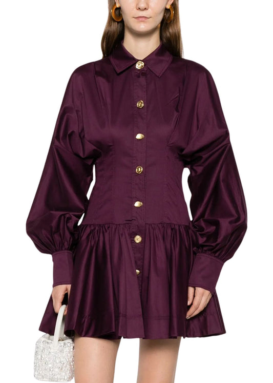 Alexa Long Sleeve Mini Dress-Dresses-Uniquities