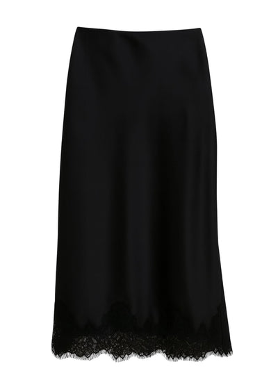 Lea Lace Hem Skirt-Bottoms-Uniquities