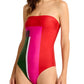 Bandeau One Piece-Swimwear-Uniquities