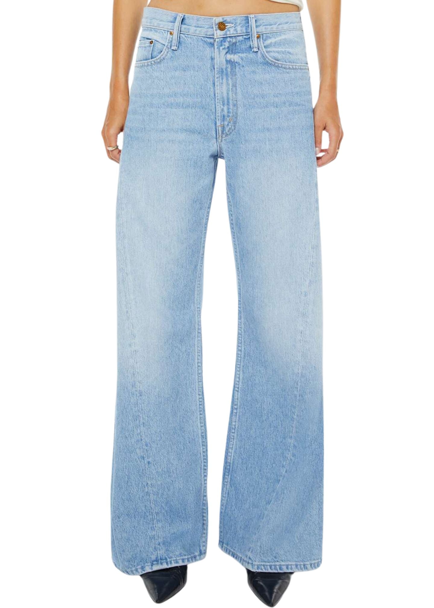 ユッキー The Lemon Twist Sneak Jeans in Munchies – Uniquities