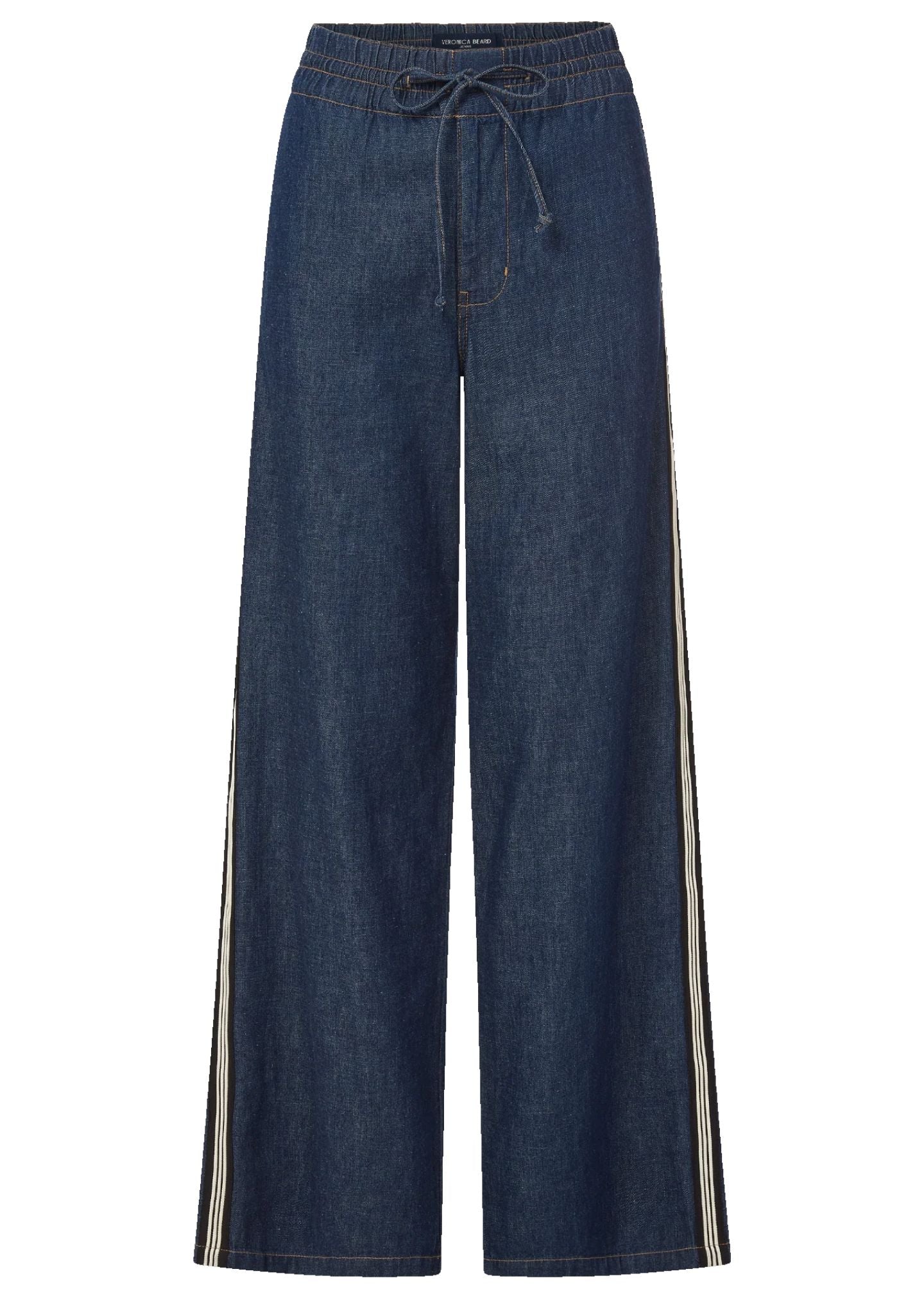 Taylor High Rise Wide Leg Jeans-Denim-Uniquities