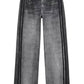 Miramar Wide Leg Track Pant-Denim-Uniquities