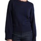 Luxe Cotton Blend Boxy Crew-Sweaters-Uniquities