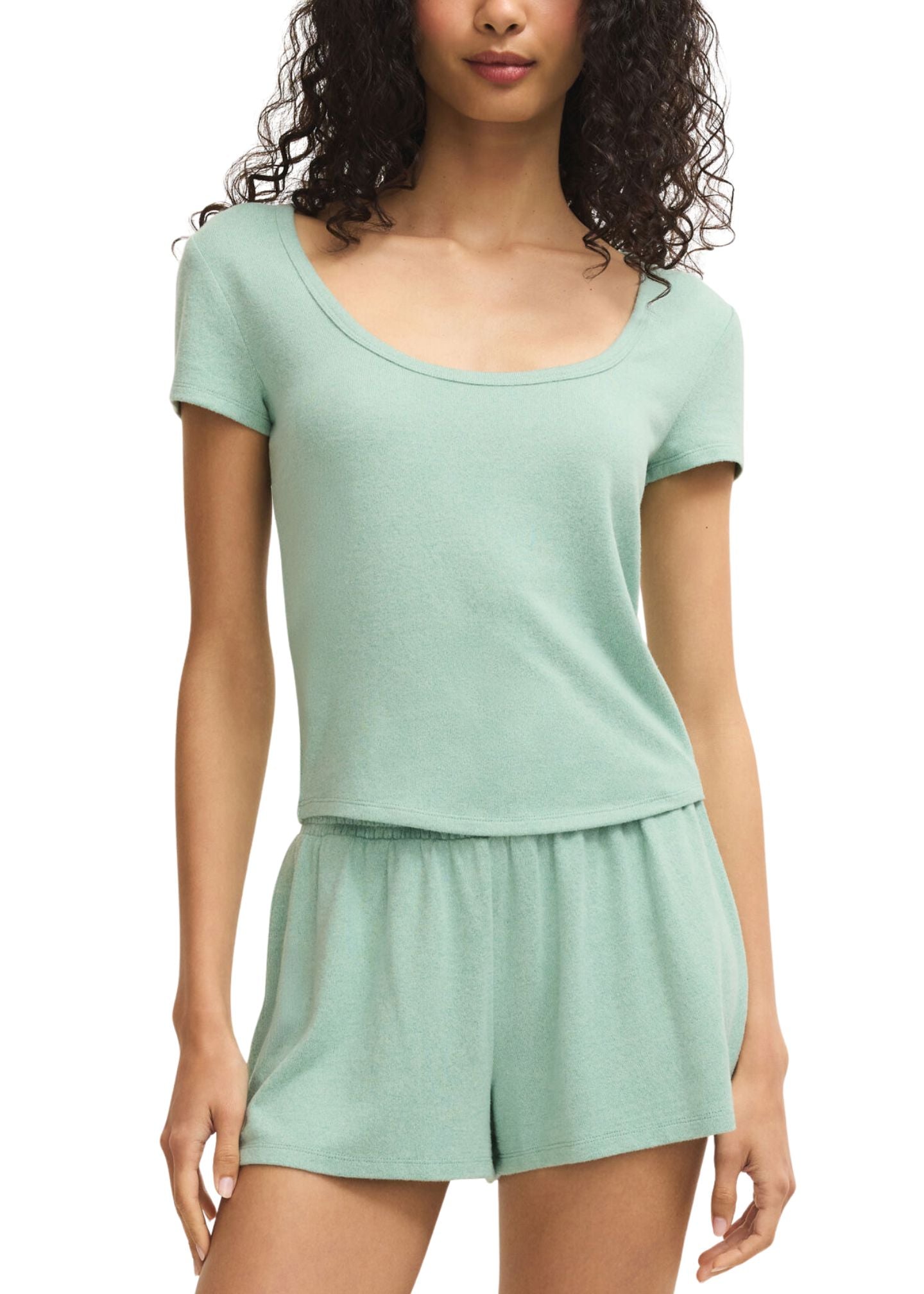 Flower Market Soft Knit Tee-Lounge-Uniquities