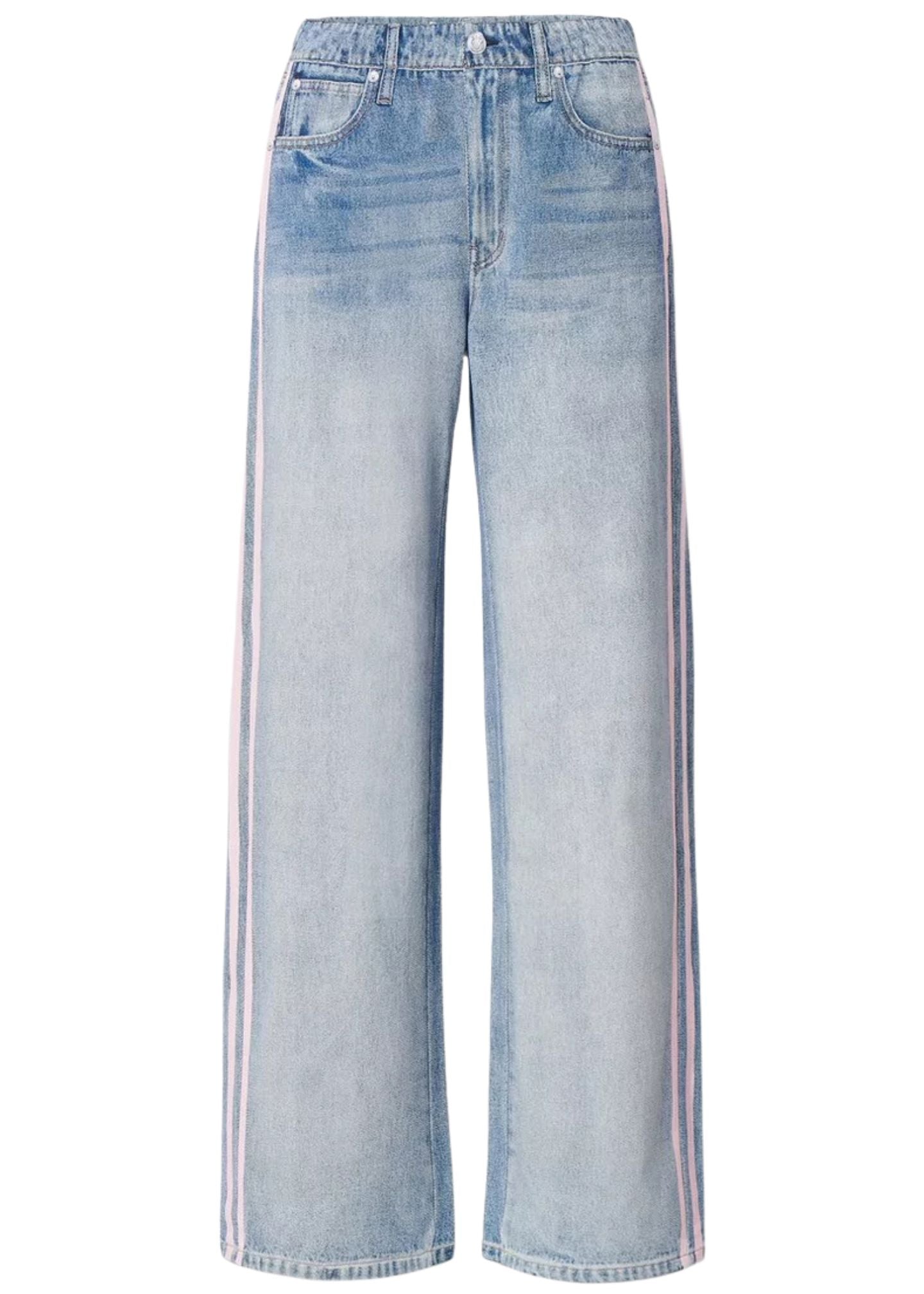 Miramar Terry Track Pant-Denim-Uniquities
