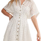 Leighton Eyelet Shirt Dress-Dresses-Uniquities
