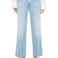 The Mid Rise Rambler Zip Ankle Fray Jeans-Denim-Uniquities