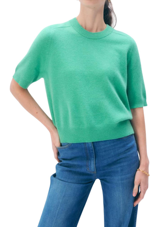 Cashmere Relaxed Tee-Sweaters-Uniquities