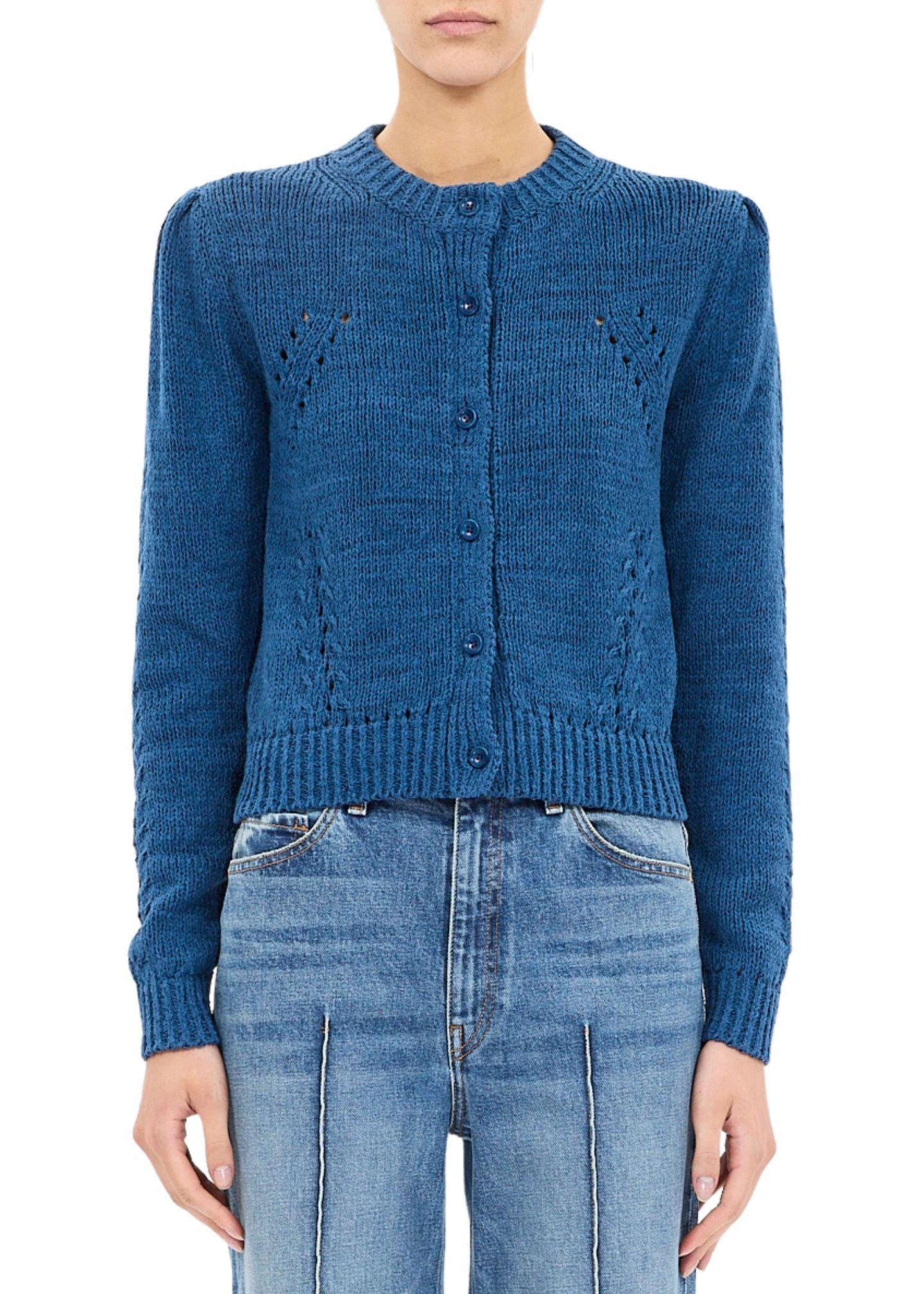 Delphina Long Sleeve Cardigan-Sweaters-Uniquities