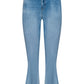 Kendra High Rise Crop Flare Jeans-Denim-Uniquities