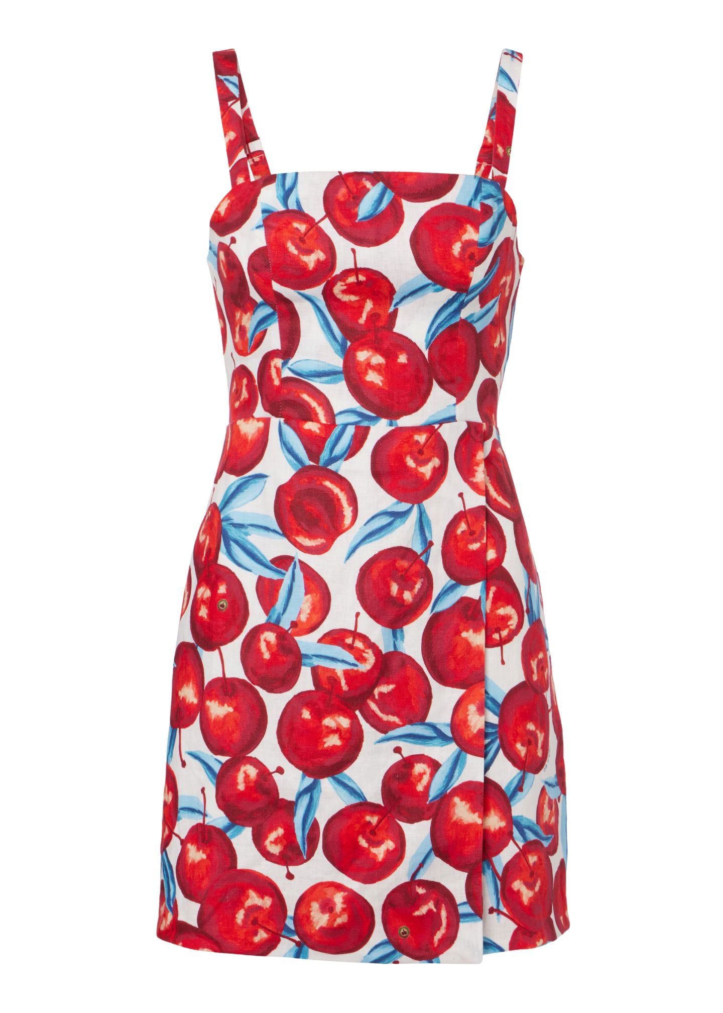 Cherry Blossom Mini Dress-Dresses-Uniquities