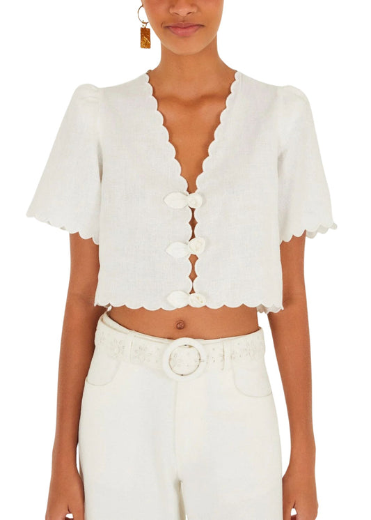 Artisanal Roses Top-Tops/Blouses-Uniquities