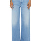 PETITES The Lil' Rerun Zip Sneak Jeans-Denim-Uniquities