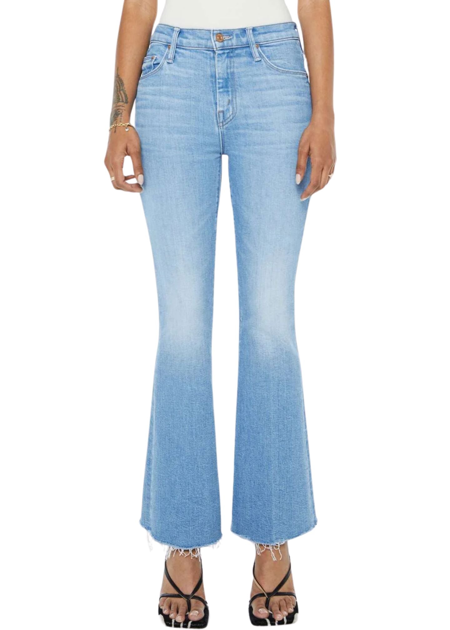 PETITES The Lil' Weekender Fray Jeans-Denim-Uniquities