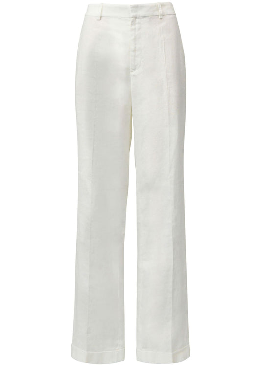 Linen Straight Pant-Bottoms-Uniquities