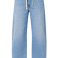 Petite Brynn Trouser-Denim-Uniquities