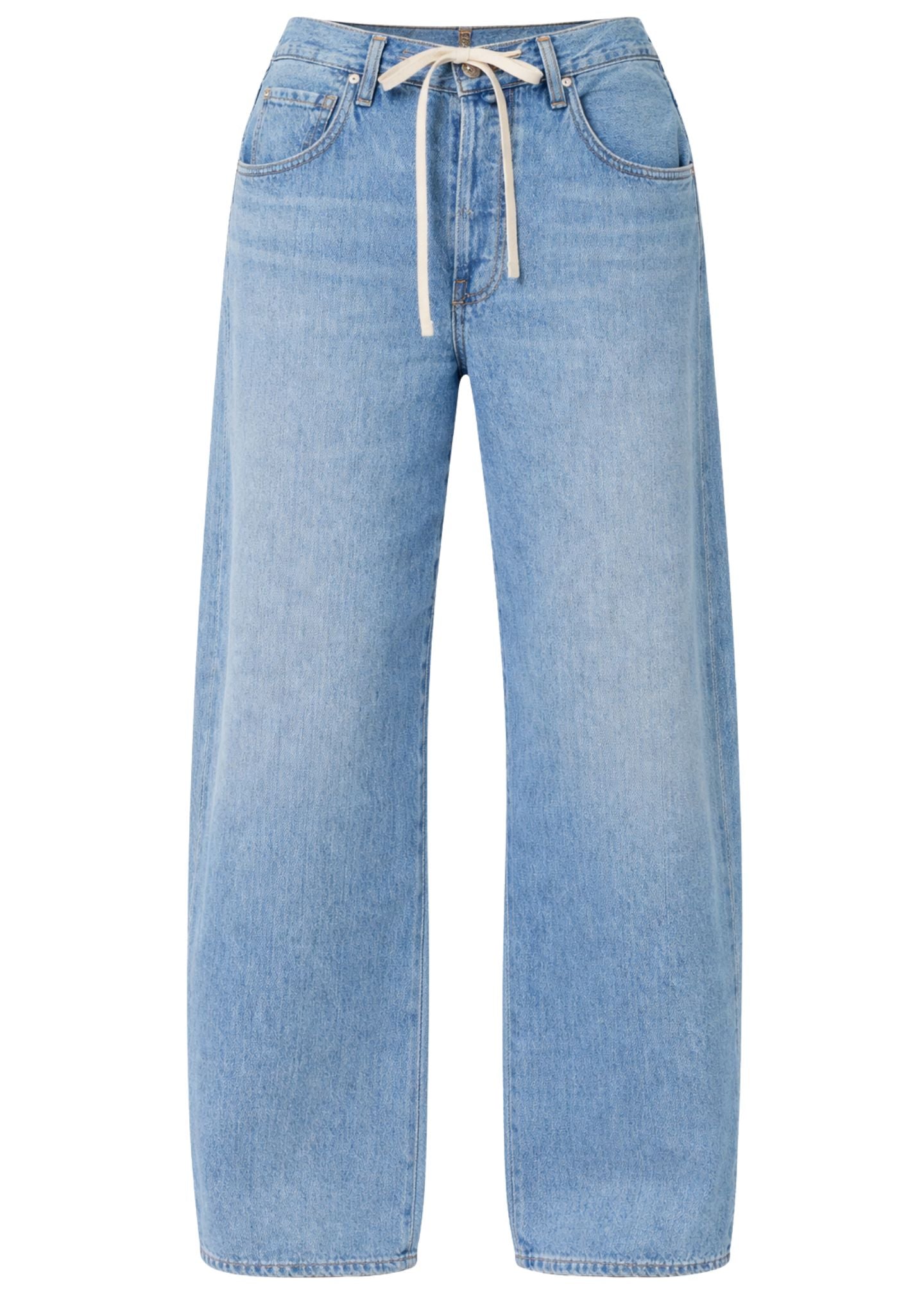 Petite Brynn Trouser-Denim-Uniquities