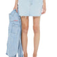 The Vagabond Mini Fray-Denim-Uniquities