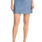 Miramar Ponte Mini Skirt-Denim-Uniquities
