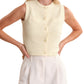 Jayme Textured Vest-Tops/Blouses-Uniquities