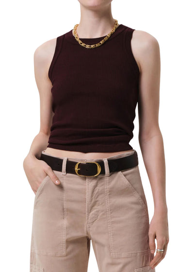 Isabel Rib Tank-Tee Shirts-Uniquities