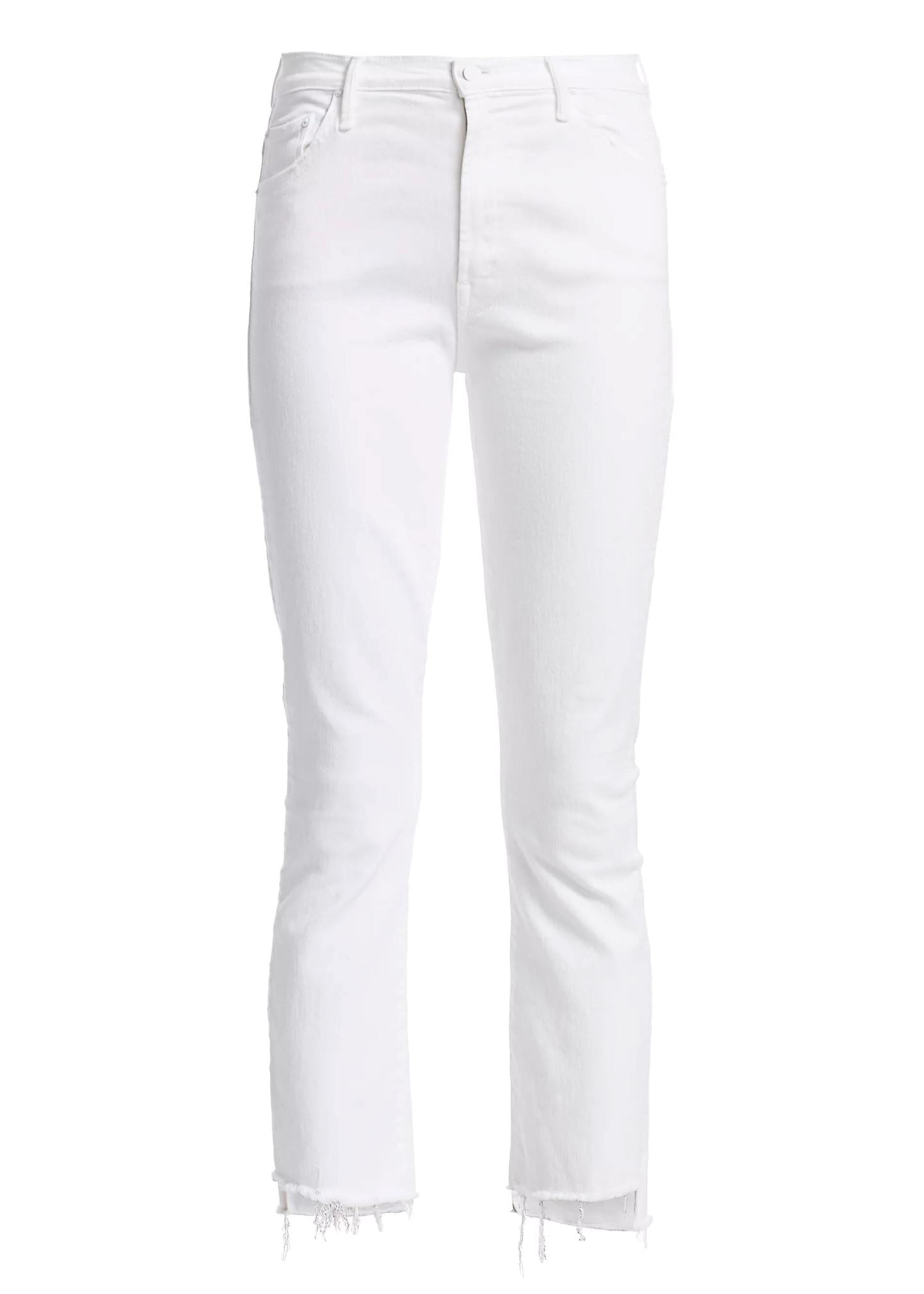 The Insider Crop Step Fray Jeans-Denim-Uniquities