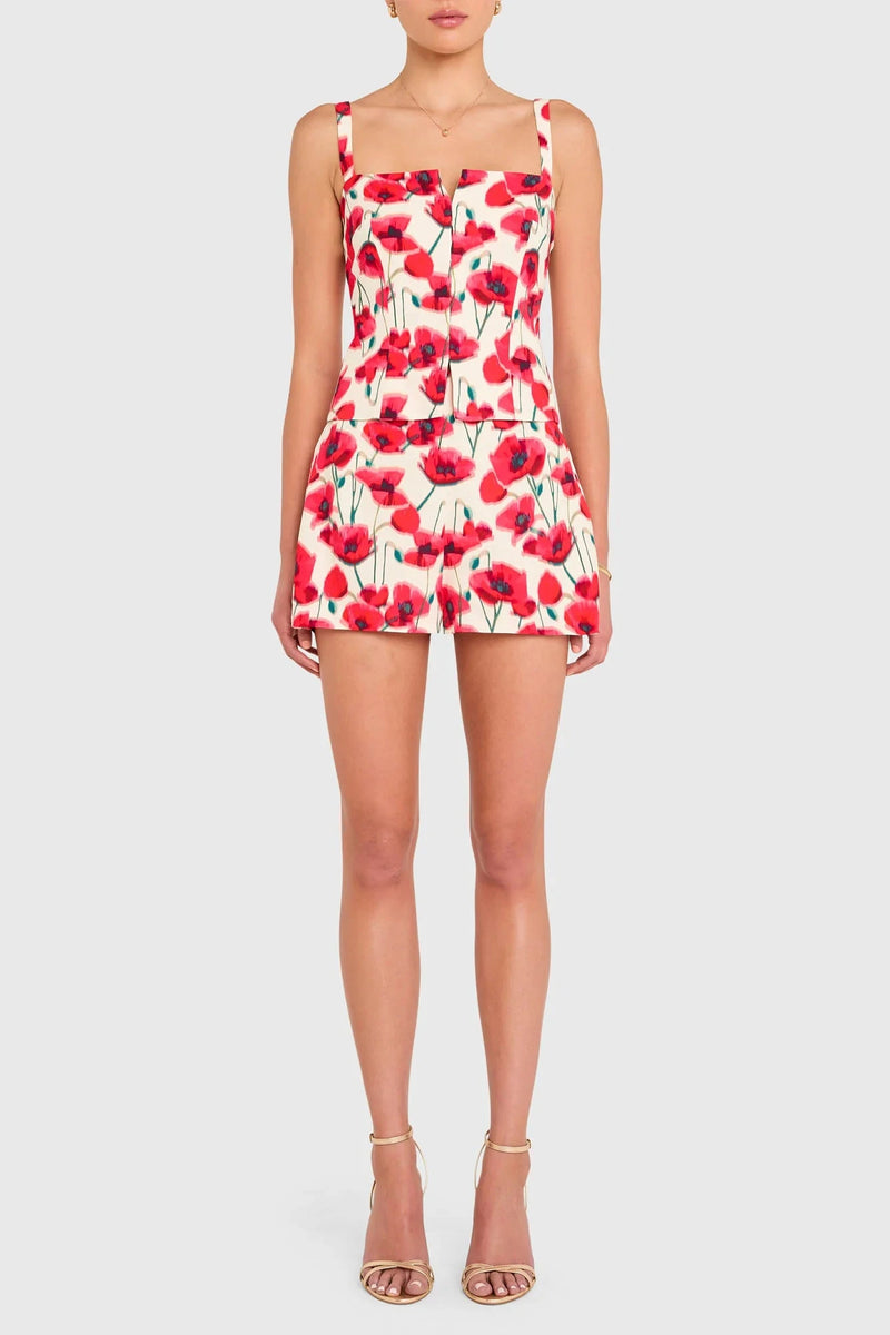 Tisha Romper-Jumpsuits & Rompers-Uniquities