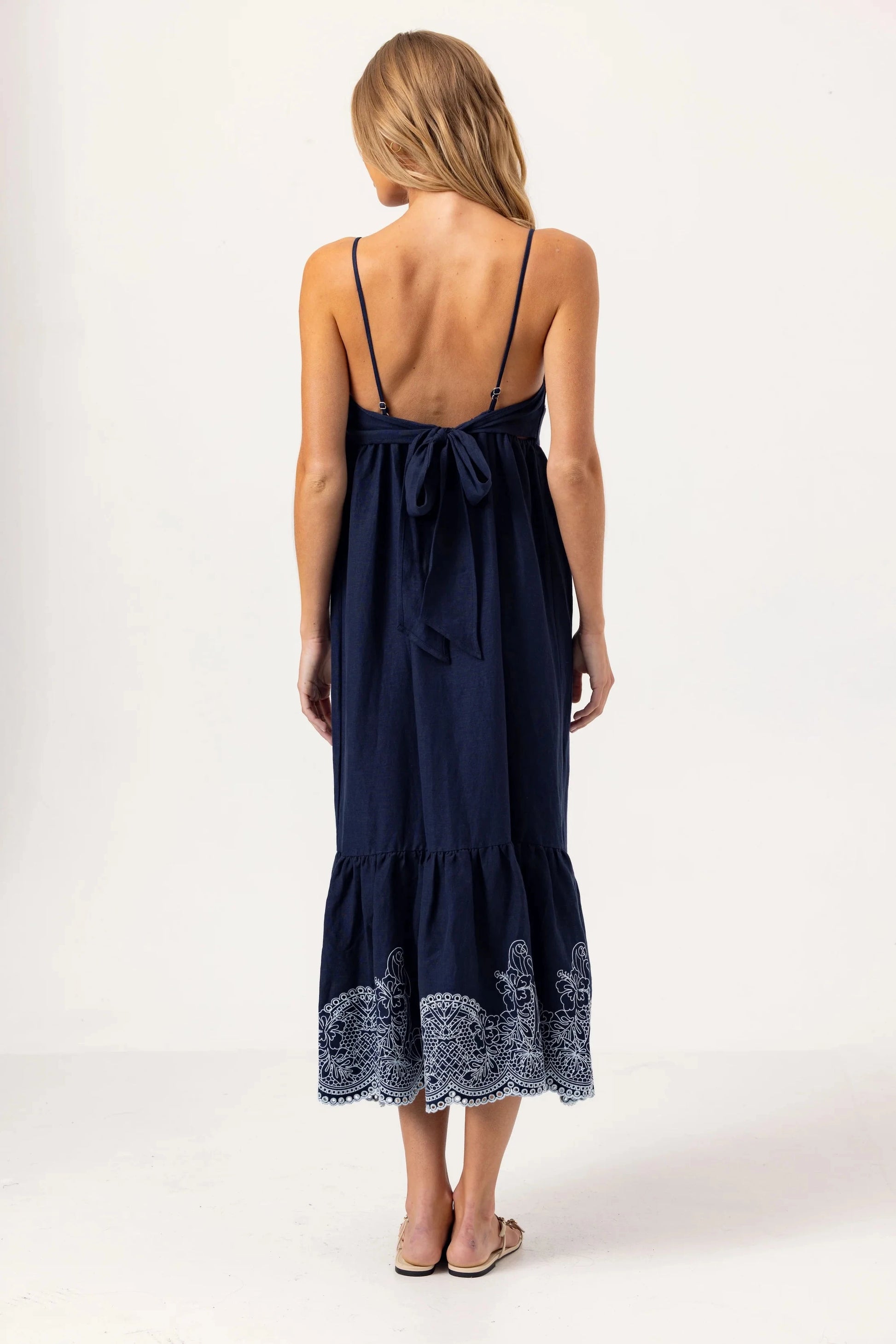 Embroidered Felton Dress-Dresses-Uniquities