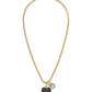 Mini Simple Wood Heart Necklace