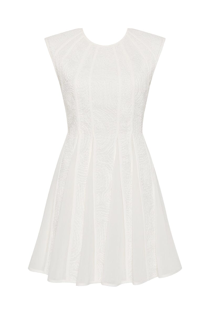 Soleil Lace Mini Dress-Dresses-Uniquities