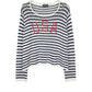 USA Stripe Crew-Sweaters-Uniquities