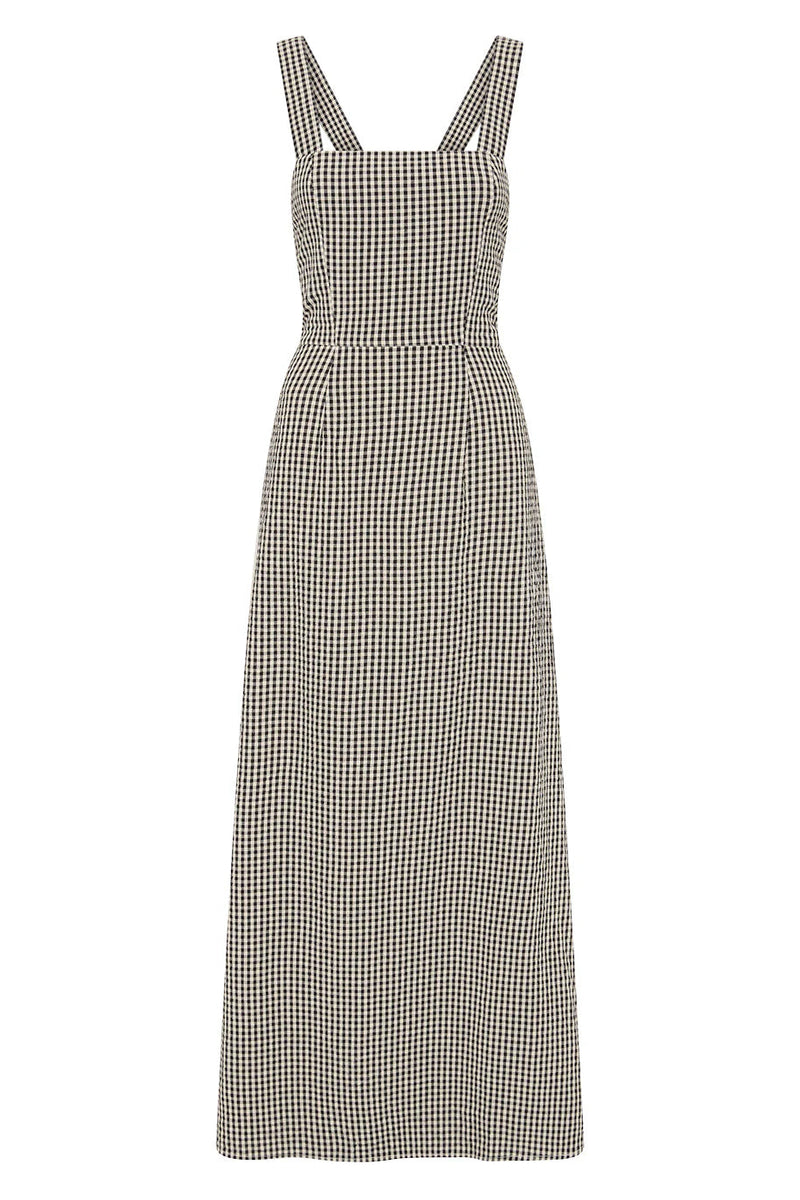 Amelia Square Neck Dress-Dresses-Uniquities
