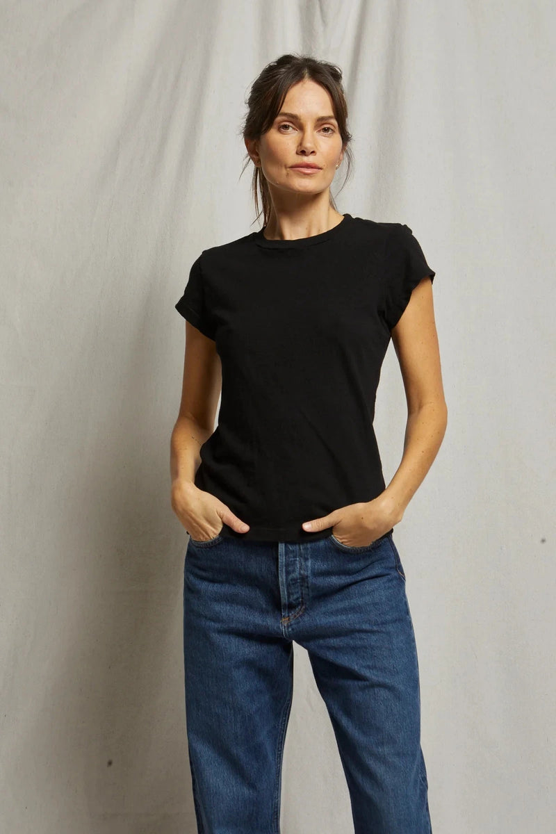 Sheryl Recycled Baby Tee-Tee Shirts-Uniquities