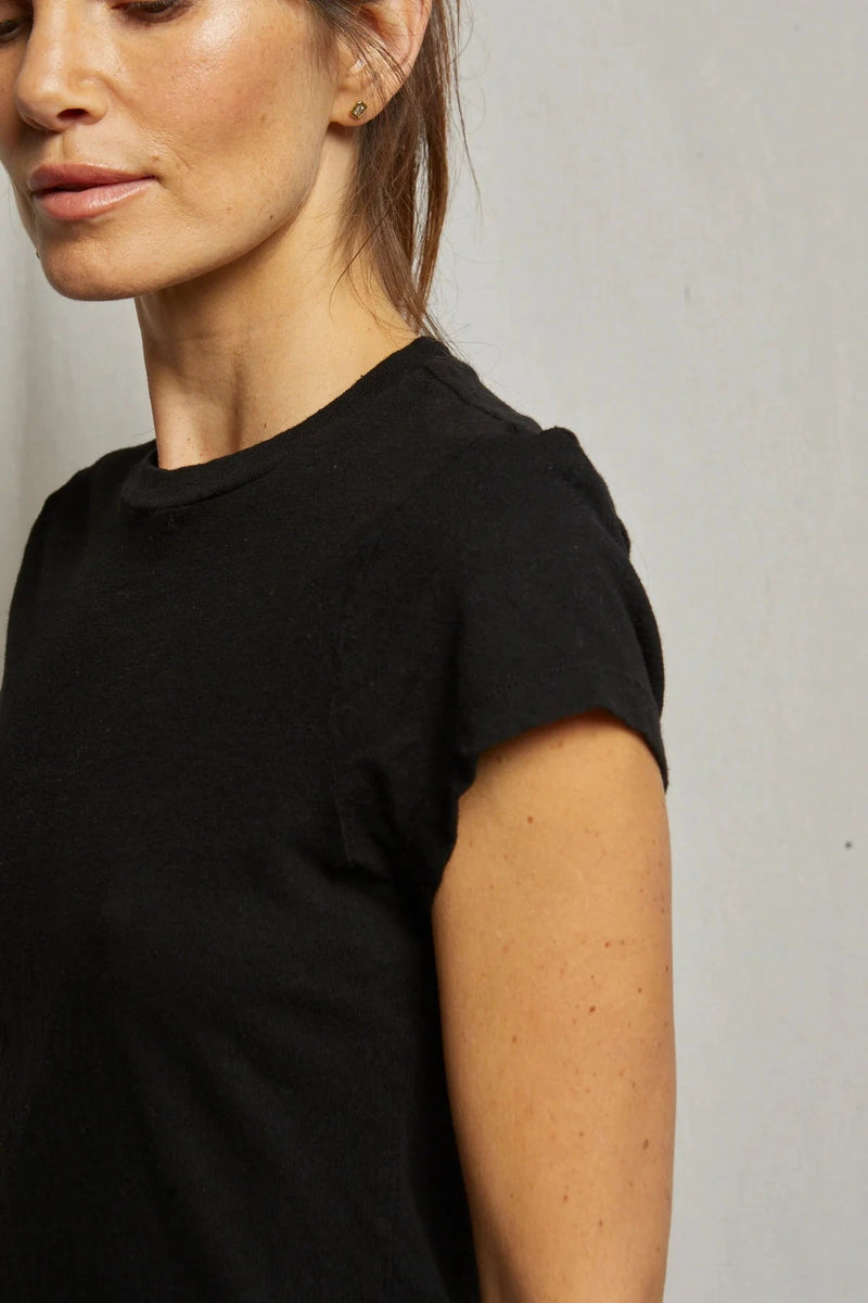 Sheryl Recycled Baby Tee-Tee Shirts-Uniquities