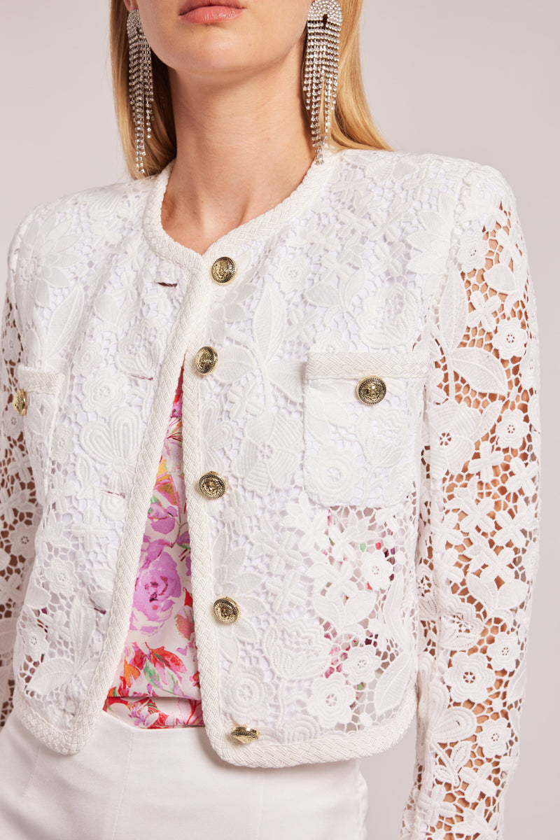 Amber Lace Jacket-Jackets-Uniquities