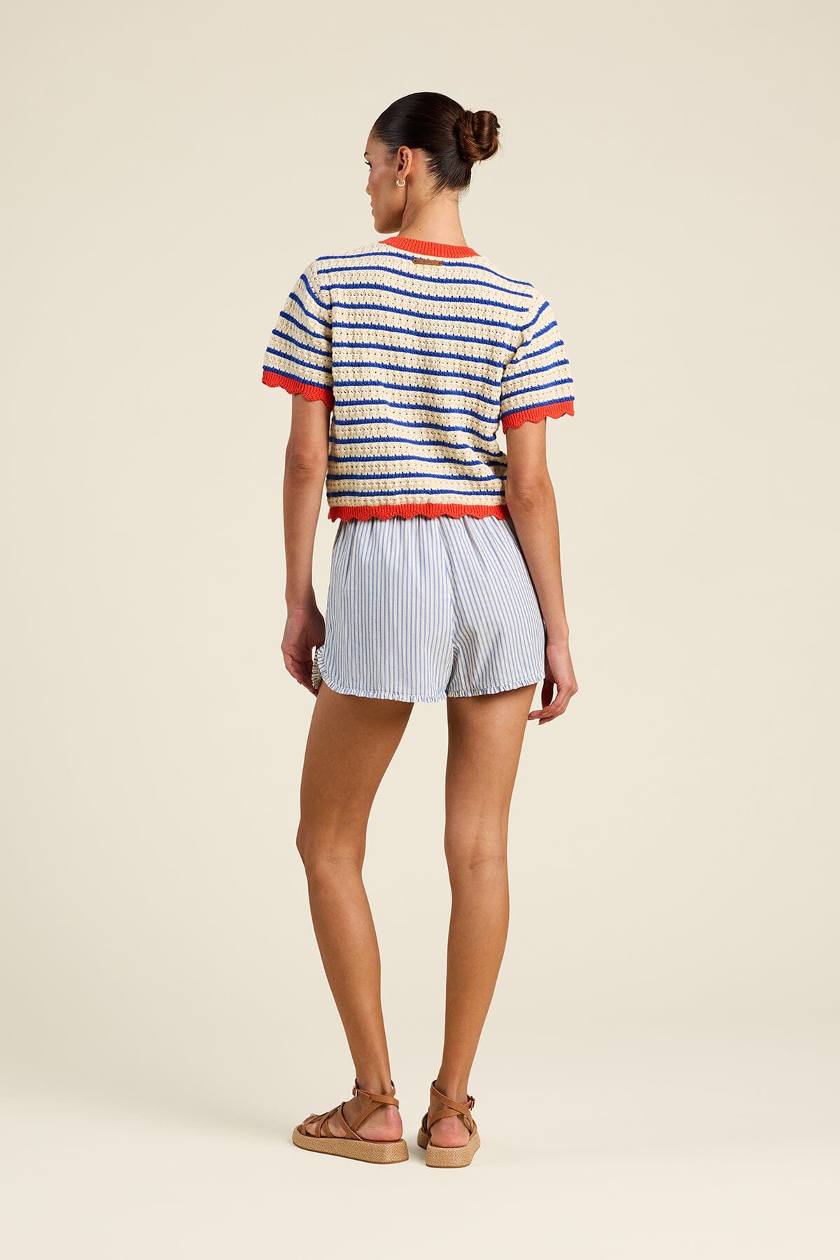 Aurora Short Sleeve Cardigan-Tops/Blouses-Uniquities